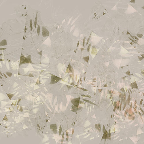 Abstract Pattern Reflections Art Print