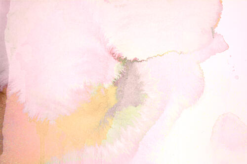 Soft Abstract Pastels Art Print by Miriam Stayte