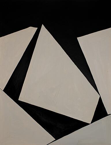 Sharp Geometric Angles Art Print by Livia Frigo