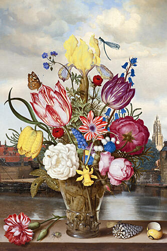 Dutch Floral Still Life Art Print