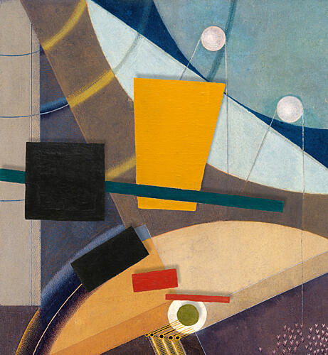 Geometric Abstract Composition Art Print