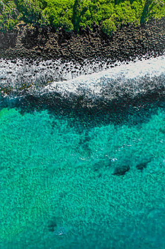 Turquoise Tropical Coast Art Print by Martin Blahak