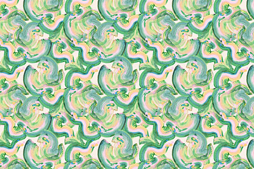 Funkystrokespatternno07 Art Print