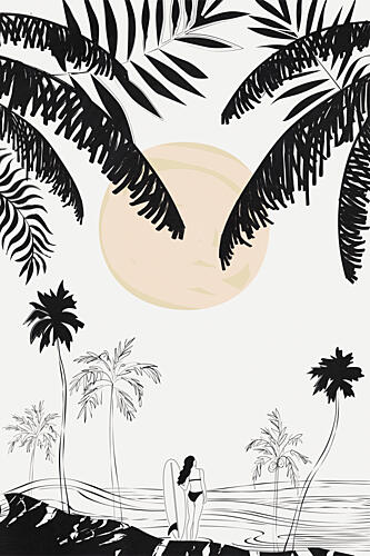 Beachtime Art Print