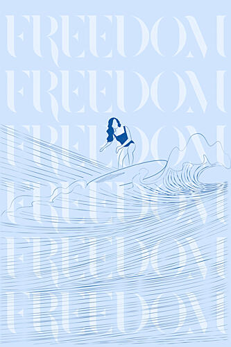 Freedomno02 Art Print