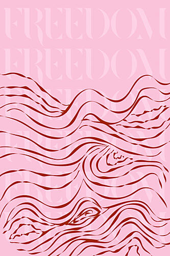 Freedomwaves Art Print