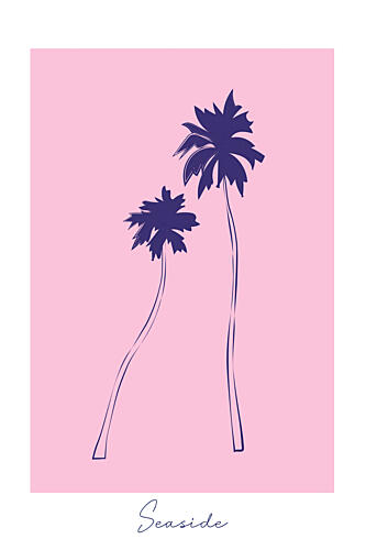 Seasideno02 Art Print