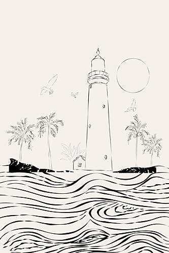 Thelighthouse Art Print