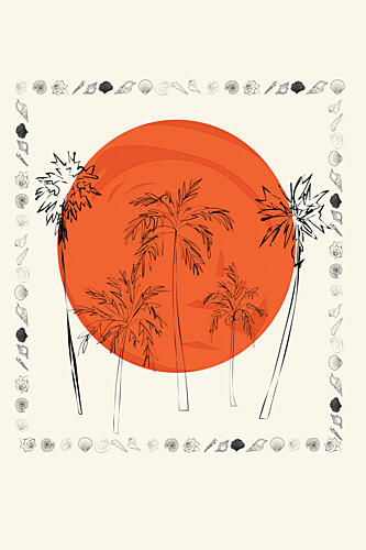 Sunsetbeach Art Print