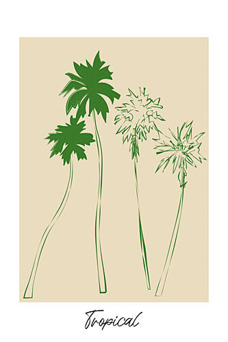 Tropicalno02 Art Print
