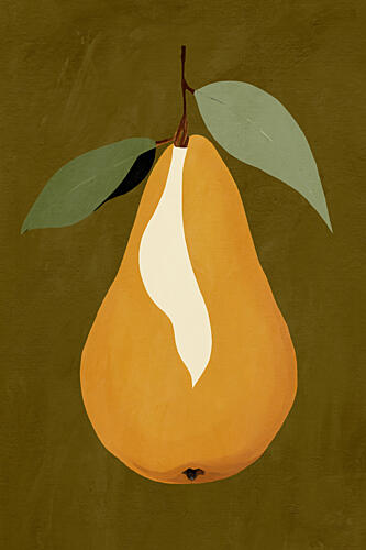 Freshpearno02 Art Print