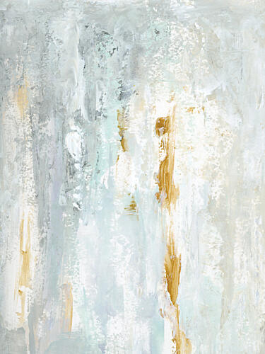 Ethereal Gold Flow Gold Print