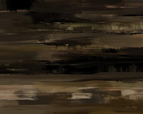 Black and Gold Gold Print
