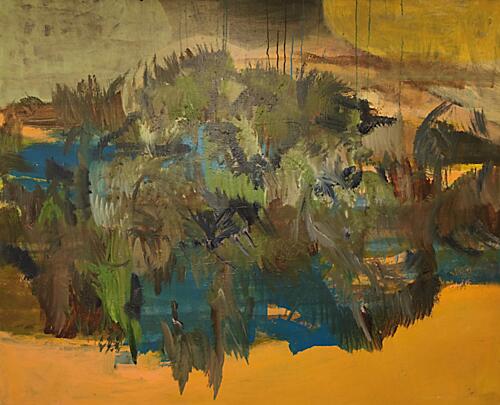 Flowing Abstract Landscape Art Print