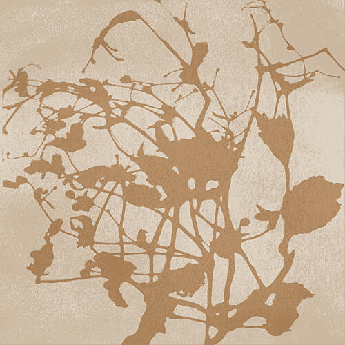 Earthy Botanical Silhouette Art Print