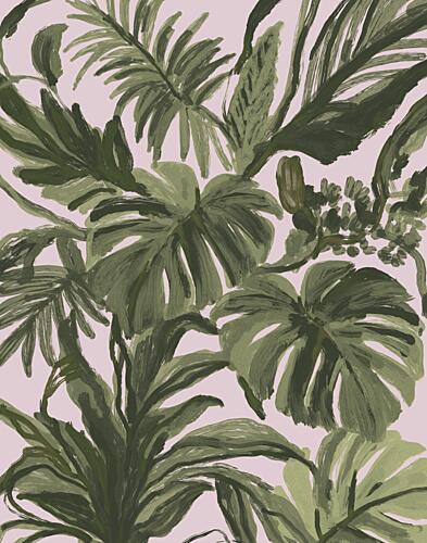 Vibrant Jungle Foliage Art Print