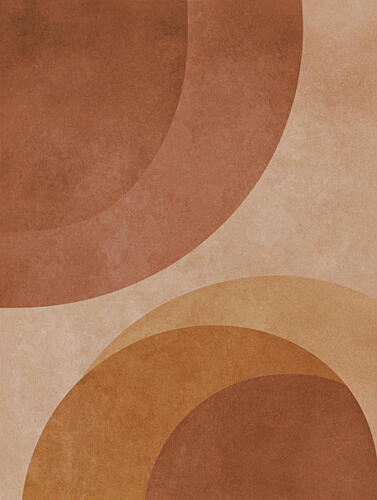 Warm Desert Curves Art Print by Imaginative