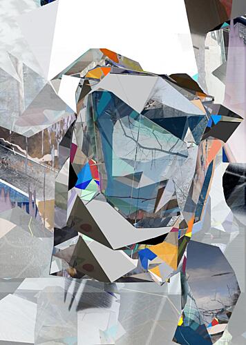 Crystalline Geometry Art Print