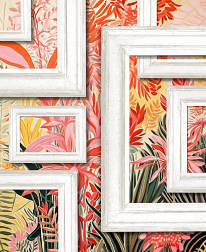 Lush Botanical Gallery Art Print