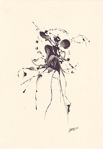 Fluid Ink Abstract Art Print