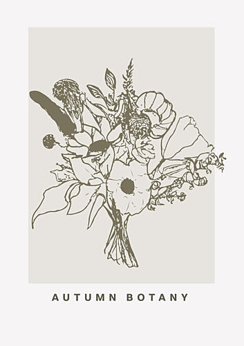 Autumnbotany Art Print