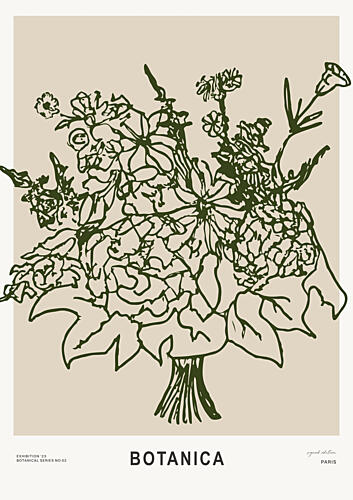 Botanicadarkgreen Art Print