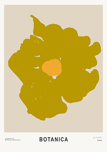 Botanicaflowerno02 Art Print