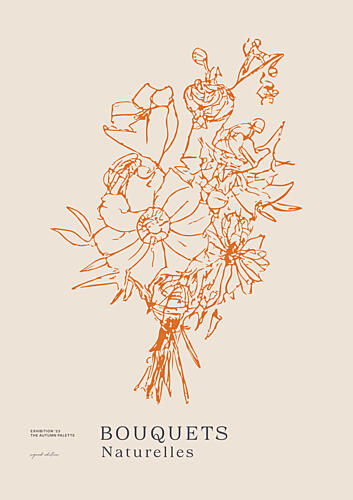 Bouquetsnaturellesno01 Art Print