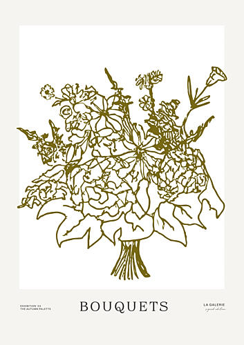 Bouquetsno01 Art Print