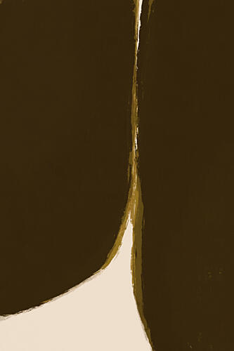 Olivegroveno10 Gold Print
