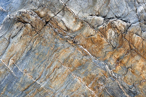 Natural Rock Layers Art Print by Studio Meikle