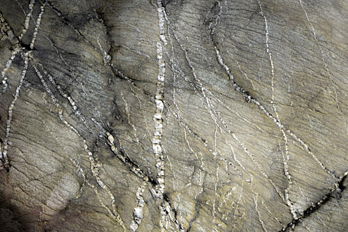 Natural Rock Veins Art Print by Studio Meikle