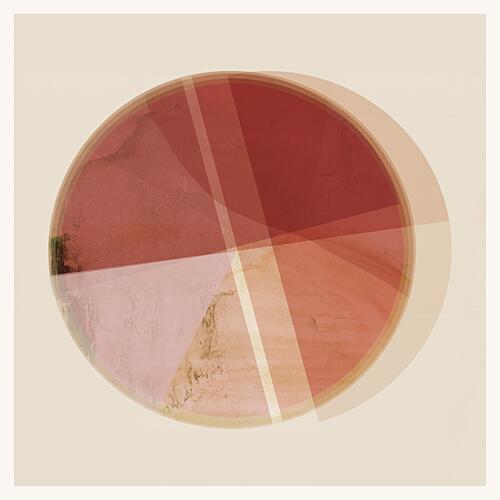 Warm Gradient Oval Art Print by Cartissi