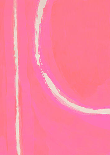 Pink Tension Pop art reproduction