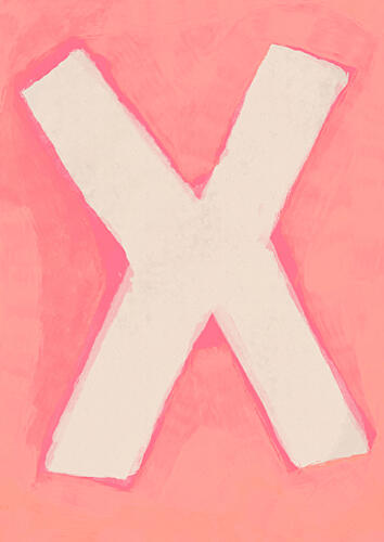 Xpink Pop art reproduction
