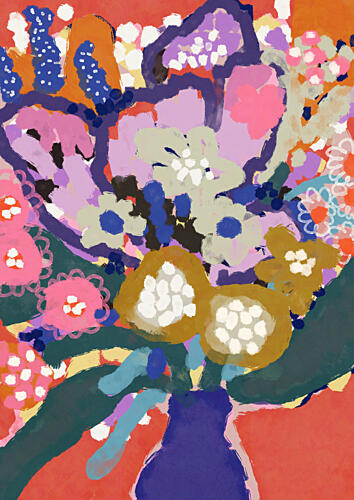 Springflowers Art Print
