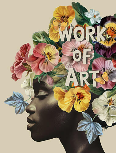 Serene Floral Beauty Art Print