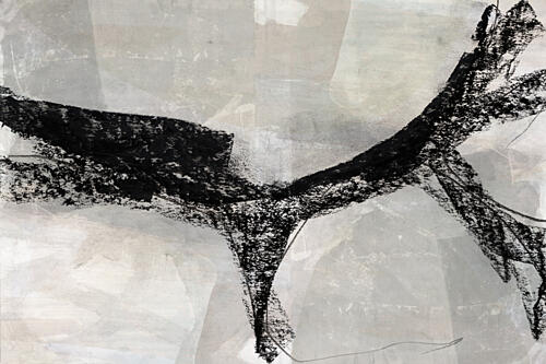 Dynamic Abstract Form Art Print by Cartissi