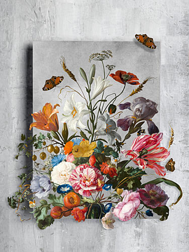 Vibrant Floral Bouquet Art Print