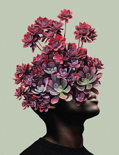 Succulent Mind Art Print