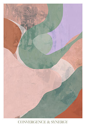 Soft Organic Abstraction Art Print by Cartissi