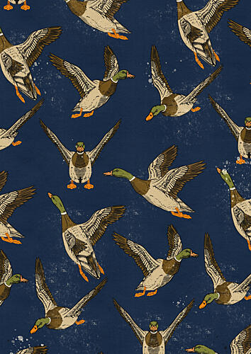 Mallard Flight Pattern Art Print