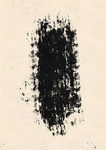 Rough Textured Mark Art Print