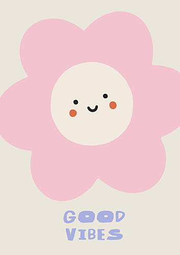Goodvibesno01 Art Print