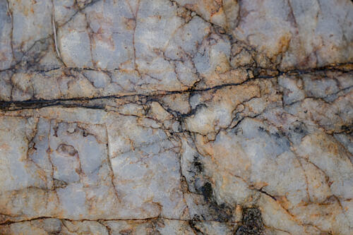 Abstract Stone Texture Art Print by Studio Meikle