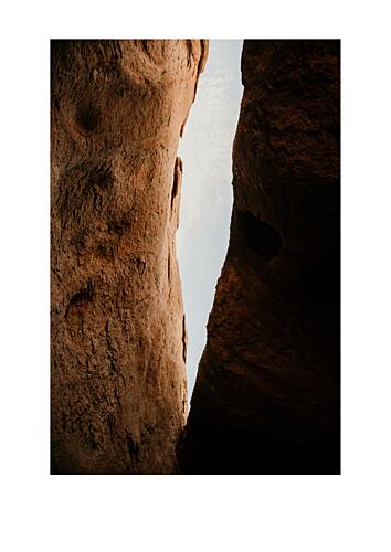 Desert Slot Canyon Art Print by Megan Shone