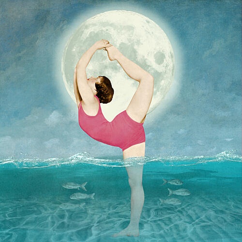 The Zen Sea Tranquility Art Print