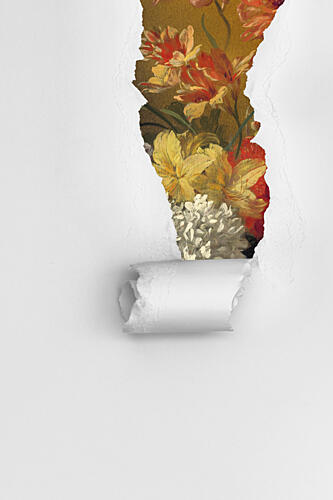 Vintage Floral Reveal Art Print