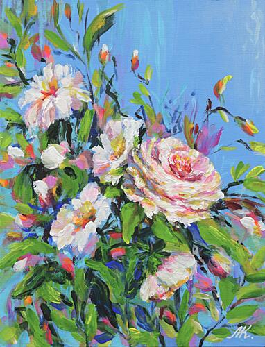 Vibrant Floral Bouquet Art Print