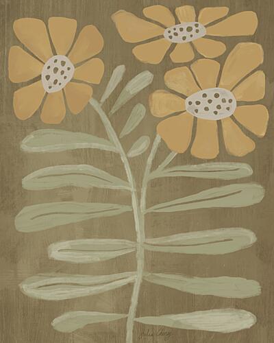 Retro Flower II Julia Cheney Art Print